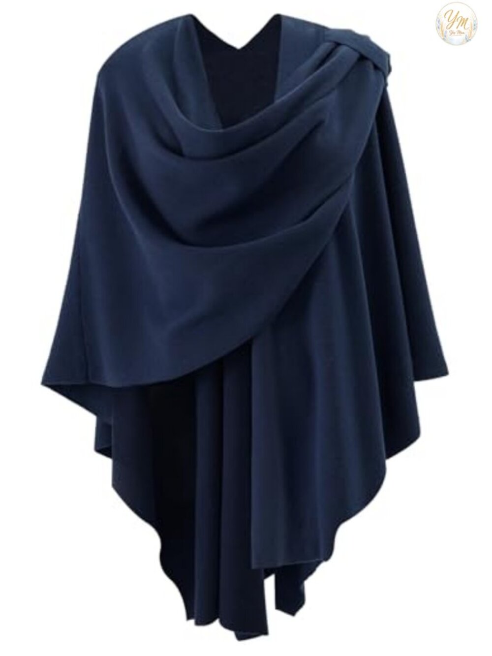 Women's Cross Front Poncho Shawl Wrap One Size Fits All